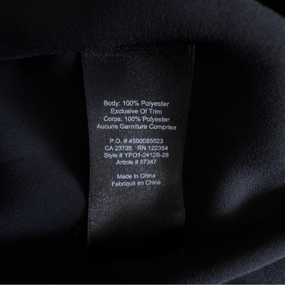 Aritzia Babaton Galen Mesh Camisole Tank Black - Size XS - Picture 10 of 10